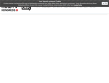 Tablet Screenshot of newtv-kongress.de